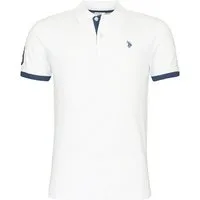 U.S. Polo Assn. Poloshirt Poloshirt Kurzarmshirt Polokragen Big DBH no 3 (1-tlg., 1)