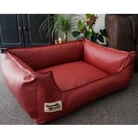 Hundebettenmanufaktur Hundekorb Hundesofa Schlafplatz Kunstleder Similpelle von XS bis XXL