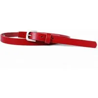 FRONHOFER Taillengürtel Damen Rindsleder (1-St) Schmal, versilbert, Made in Germany
