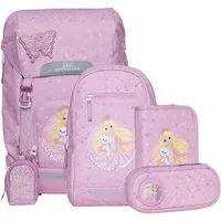 Beckmann Schulranzen Classic (6tlg., inkl. Sportrucksack, Federmäppchen, Schlamperrolle und Buttons)