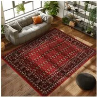 Carpettex Orientteppich Orientalisch Design, Läufer, Höhe: 12 mm, Orinet Teppich Webteppich orientalischen Mustern Teppich Wohnzimmer
