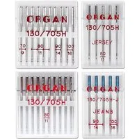 Organ Nähmaschinennadeln - Sortiment Jeans-Jersey Stärke 70-100/ 130/705H/ 30 Stk.