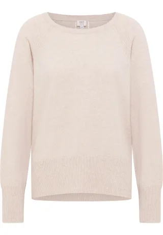 ETERNA - Strick Pullover beige - Gr. - L/Langarm