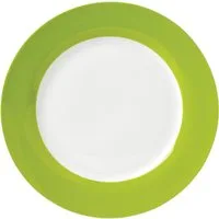 van Well Speiseteller Teller Set, Vario, (6 St), Porzellan, spülmaschinen- und mikrowellengeeignet, Ø 26,5 cm