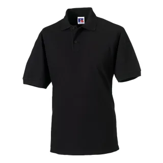 Russell - Poloshirt Strapazierfähig für Herren (Schwarz)