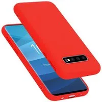 Cadorabo Handyhülle für Samsung Galaxy S10 PLUS Hülle Samsung Galaxy S10 PLUS, Flexible Hülle TPU Silikon Schutzhülle Back Cover Case