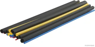 HERTH&BUSS Wärmeschrumpfschlauch, 2 : 1, 28 Stück blau - 51273016