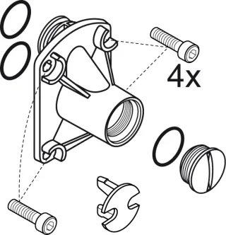 Ideal Standard Spüleinsatz komplett, A860834NU