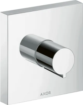 Hansgrohe Absperrventil Unterputz Axor Starck Fertigset eckige Rosette chrom, 10972000 10972000