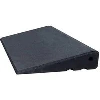 RO-FLEX Auffahrrampe Rampe Pro 65 mm hoch aus Gummigranulat LxBxH 500 x 280 x 65 mm