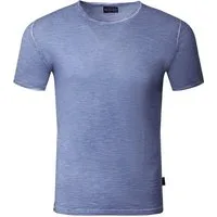 Reslad T-Shirt Reslad T-Shirt Herren Rundhals verwaschen Vintage Optik Shirt Männer (1-tlg) Rundhalsausschnitt Vintage Style Männer Shirt