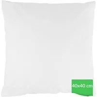 Kisska Kissenbezug LUNA Kissenüberzug Sofakissenbezug Kopfkissenbezug, (1 Stück), Atmungsaktiv, aus Baumwolle 40x40 Weiß