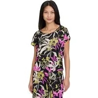 Betty Barclay Kurzarmshirt Damen mit Gummizug (1-tlg) Glitzersteine