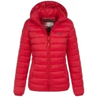 Geographical Norway Steppjacke Damen Herbst Jacke Steppjacke Outdoor leicht Kapuze Übergangsjacke
