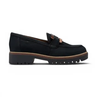 Tamaris Damen blaue Wildleder-Loafer Freizeitschuhe – 24722-43