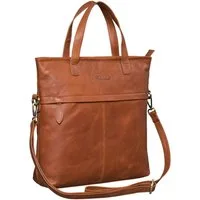 Benthill Shopper Damen Echt Leder Umhängetasche Große Schultertasche Vintage Handtasche, Schultergurt / Umhängegurt Reißverschlussfach