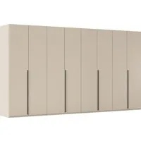 rauch Drehtürenschrank Kleiderschrank Schrank Garderobe Wäscheschrank BESTSELLER MONTCLAR (3 Ausstattungen BASIC/CLASSIC/PREMIUM (SOFT-CLOSE), Breiten 201-400 cm) Front in Glas/Hochglanz/Dekor/Grauspiegel in 5 Breiten MADE IN GERMANY