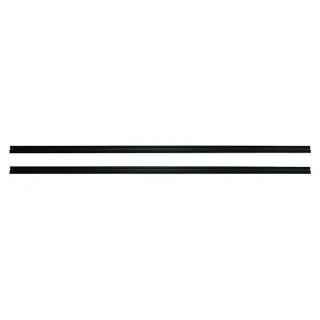 Vaillant auroTHERM Schienenset 0020059898 horizontal, 2 Stück, für Aufdach, Aluminium eloxiert, schwarz