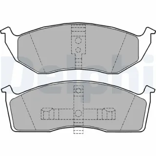 Delphi Bremsbel?ge vorne Chrysler Dodge LP1164