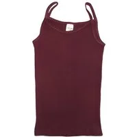 HERMKO Achseltop 2460 100 % Bio-Baumwolle, Trägerhemd, Spaghettiträger, Top, basic, weich