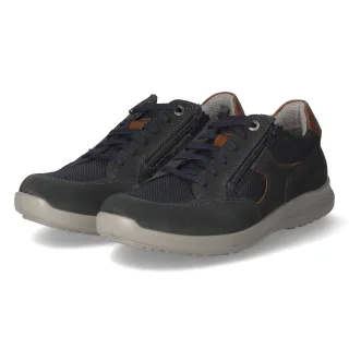 Jomos Halbschuhe  Blau - Gr. 41 -  Leder und Textil