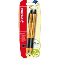 STABILO Kugelschreiber Kugelschreiber - STABILO pointball - 2er Pack - schwarz