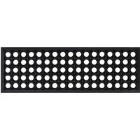 vidaXL Stufenmatte Stufenmatten 5 Stk. 25x75 cm Gummi, Rechteckig, Höhe: 2 mm