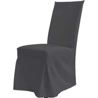 TexDeko Stuhlhusse Universal Stuhlhussen - Modell Paris, Stuhlbezug Premium waschbar, universell, blickdicht, pflegeleicht und wiederverwendbar