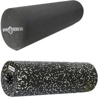 Sporttrend 24 Massagerolle Rolle 45 cm + Rolle 33cm Glatt, Massagerolle Yogarolle Pilatesrolle Schaumstoffrolle Bindegewebsrolle