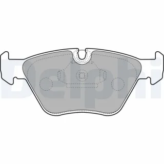 Delphi Bremsbel?ge vorne BMW 5er E39