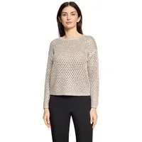 Betty Barclay Strickpullover Damen mit Lochmuster (1-tlg)