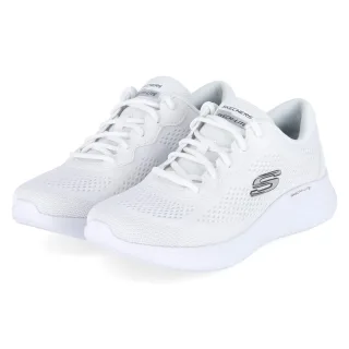 Skechers Low Sneaker PERFECT TIME  Weiß - Gr. 41 -  Textil