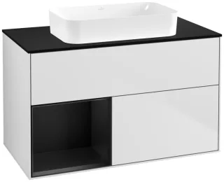 Villeroy & Boch Waschtischunterschrank Finion G65 1000x603x501mm Wandbel WT mit., G652PDMT G652PDMT