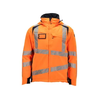 MASCOT Herren Winterjacke ACCELERATE SAFE Hi-vis Orange / Schwarzblau M - 19035-449-14010-M