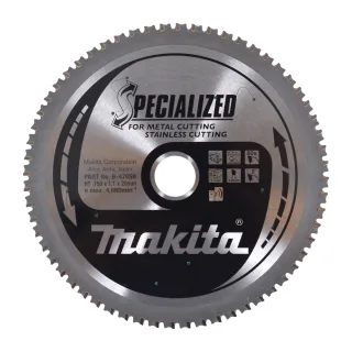 Makita Sägeblatt f. Inox 150x20x60Z - B-47058