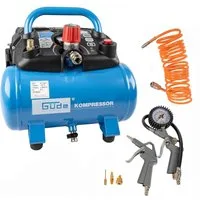 Güde Kompressor Kompressor Airpower 190/08/6 + Reifenfüller, Ausblaspistole, Schlauch