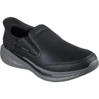 Skechers SLADE- Slip-On Sneaker Slipper, Freizeitschuh, Halbschuh mit Goga Mat Funktion