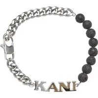 Karl Kani Armband Karl Kani KK Retro Kani Lavapearl Bracelet