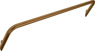 Neuesbad Serie 600 Wandmontage Handtuchhalter 615MM, Bronze Gebürstet NB1DEADIC6211