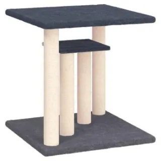 VidaXL Kratzsäule dunkelgrau