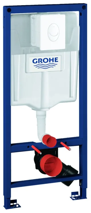 GROHE Rapid SL Set für WC 38764 BH:1,13m SPK GD2 mit Abdeckplatte Skate Air weiß 38764001
