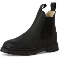 Tamaris Winterboots, Blockabsatz, Chelseaboots, Schlupfschuh, beidseitiger Stretcheinsatz