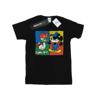 Disney - "Mickey Mouse Donald Clothes Swap" T-Shirt für Herren (Schwarz)
