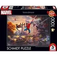 Thomas Kinkade Studios: Marvel Spider-Man & Friends - The Ultimate Alliance, Puzzle 1000 Teile