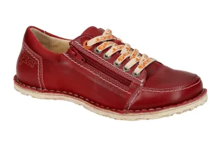 Eject 21307.005 Damen Halbschuhe SONY3DEAL bordeaux Echtleder Gummi Laufsohle