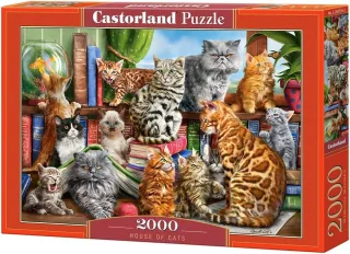 Castorland Puzzle - House of Cats [2.000 Teile]