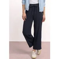 STREET ONE Stoffhose Style Emee 3/4-Sommerhose mit elastischem Bund und Tunnelzug