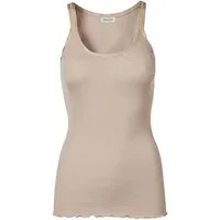 rosemunde Shirttop Babette Silk Top mit Seide ohne Ärmel, Rundhalsausschnitt, basic, Seidenmix