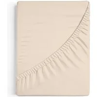 Sleepstyle Spannbettlaken SleepStyle, aus 100% Baumwolle, Jersey, Gummizug: rundum, (1 Stück), formstabil und pflegeleicht, für Matratzen bis 20 cm Höhe