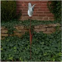 HTI-Living Gartenfigur Gartendekoration Gartenstecker aus Metall, (Stück, 1 St., 1 Gartenstecker), Gartenstecker Dekostab floral Metall